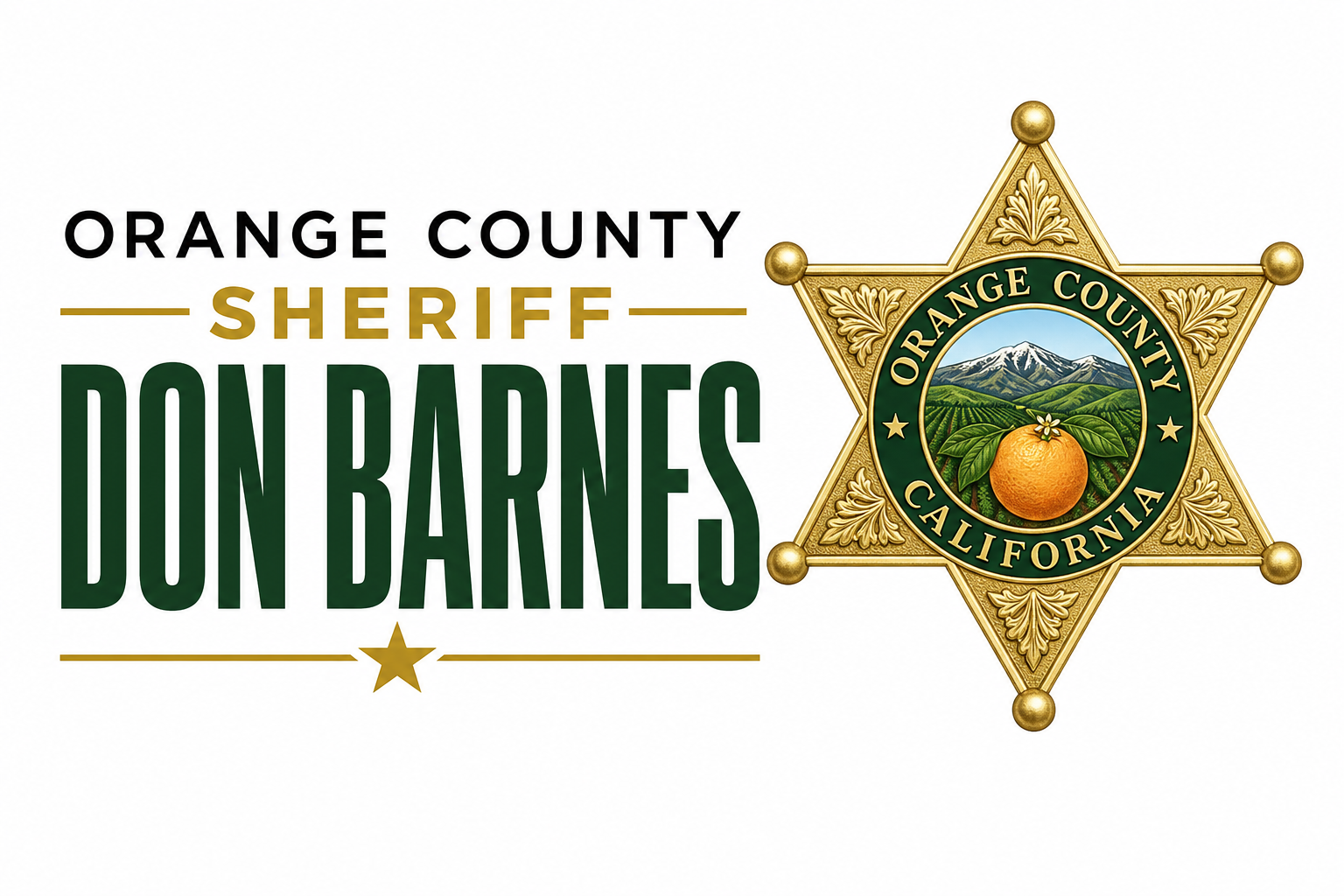 Orange County Sheriff Don Barnes logo